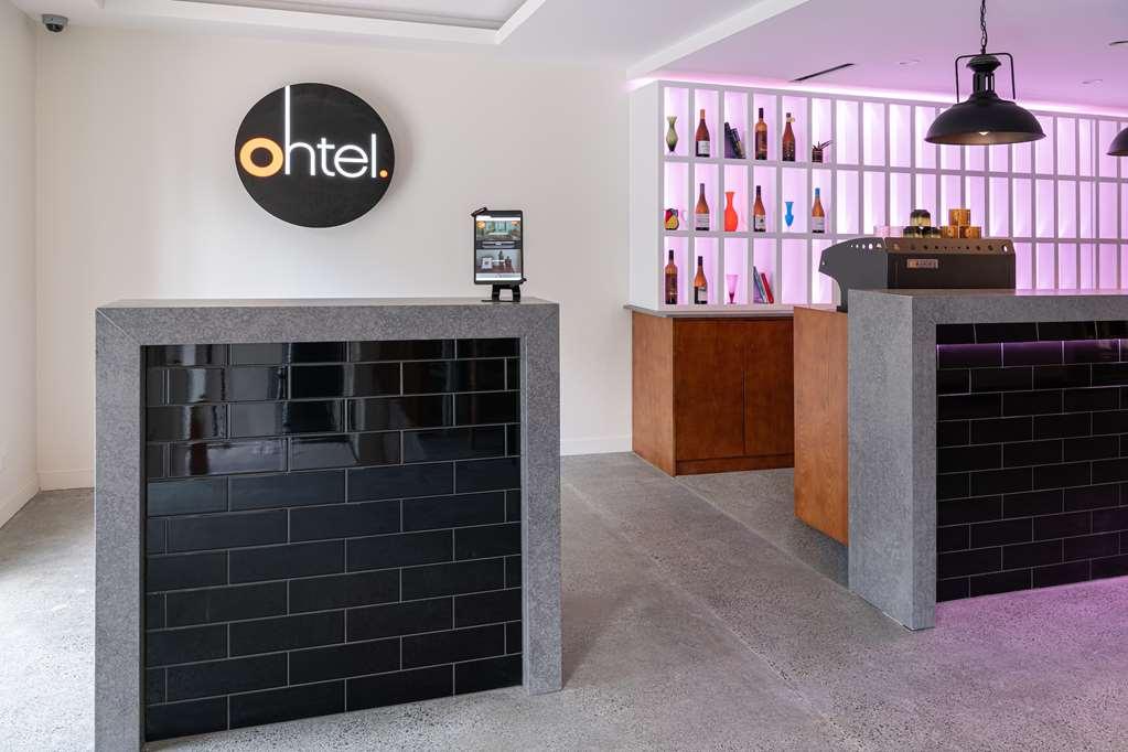 Готель Ohtel Окленд Інтер'єр фото Ohtel reception