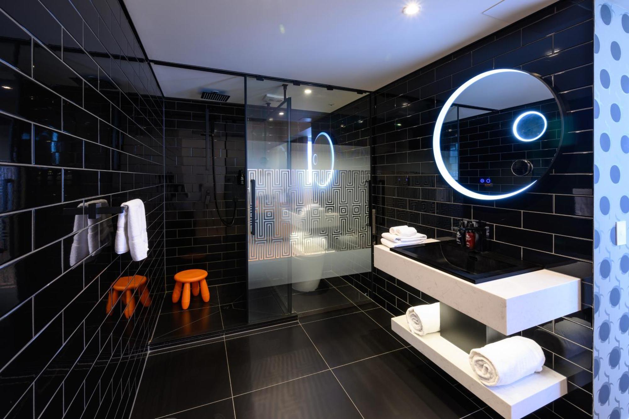 Готель Ohtel Окленд Номер фото Bathroom