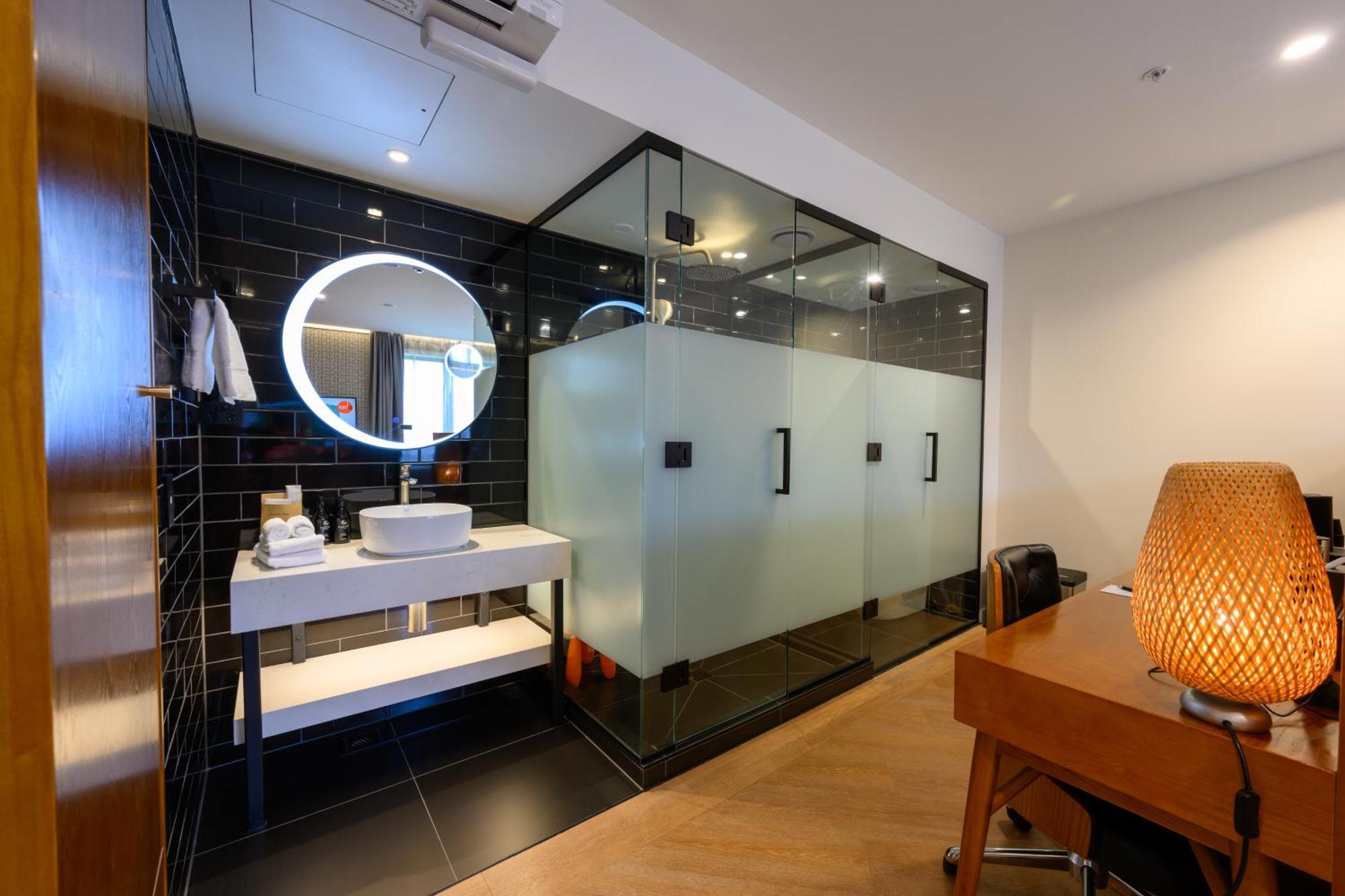 Готель Ohtel Окленд Номер фото A bathroom in a hotel